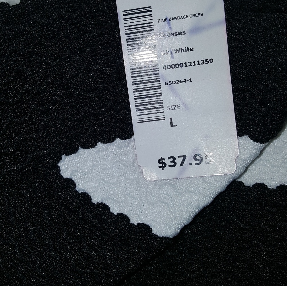 Brand New StylishTrendy Strapless Dress - Picture 3 of 4
